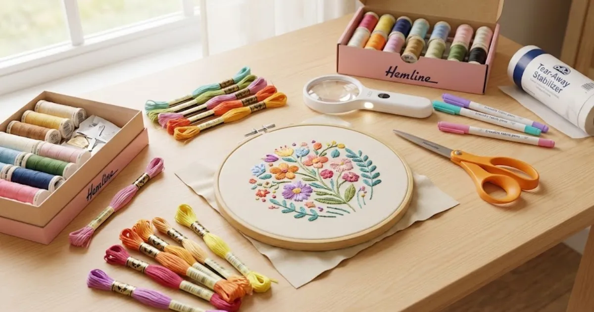 Top 10 accessoires broderie indispensables 2026